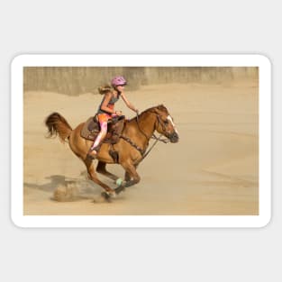 Barrel racer Sticker